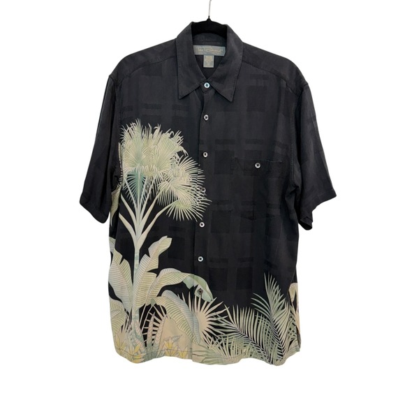 Tori Richard Other - Tori Richard Hawaiian Shirt Men's Medium 100% Silk Tropical Vacation Resortwear